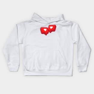 Love Heart (2) Kids Hoodie